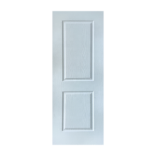 GO-K04 Factory cheap solid wooden door building material wood doors white primer hdf door skin